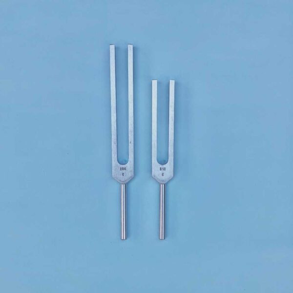 C Octave Unweighted Tuning Forks